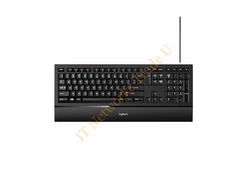 920-005688 - Logitech K740 USB AZERTY Belgian Black Keyboards
