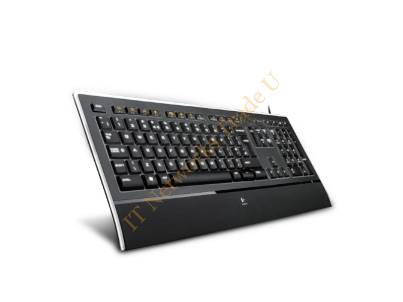 920-005692 - Logitech K740 USB QWERTY Pan Nordic Black Keyboards