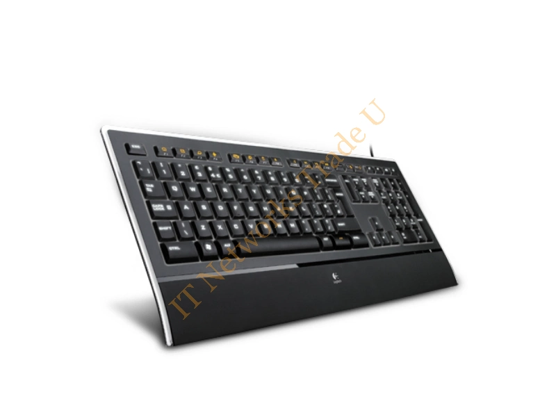 920-005694 - Logitech K740 USB QWERTY UK English Black Keyboards
