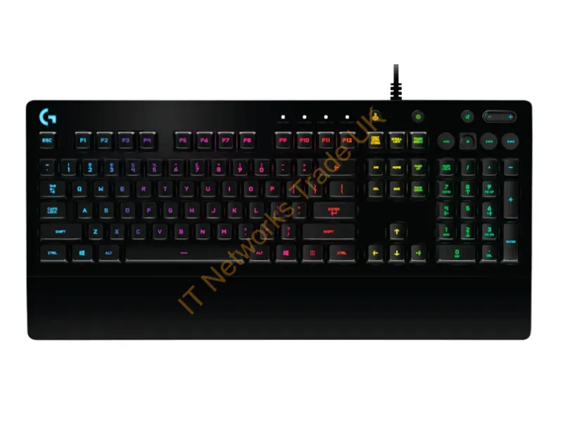 920-008083 - Logitech G 920-008083 Keyboard Gaming Usb Qwerty English Black