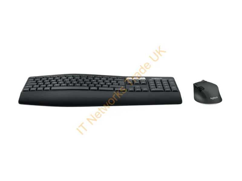 920-008221 - Logitech MK850 RF Wireless + Bluetooth QWERTZ German Black Keyboards