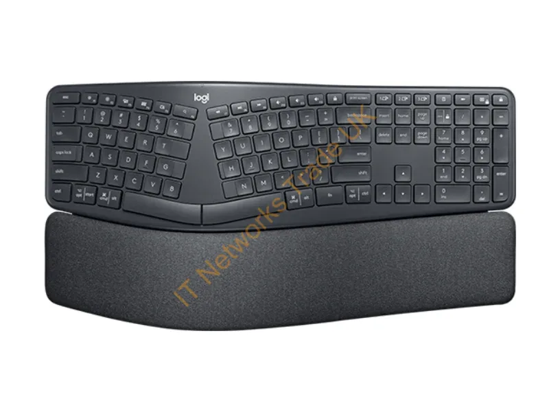 920-009167 - Keyboard Logitech ERGO K860 Wieless Graphite (DE) (920-009167)