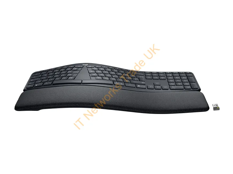 920-010345 - Keyboard Logitech ERGO K860 for Business Wireless Graphite (DE) (920-010345)
