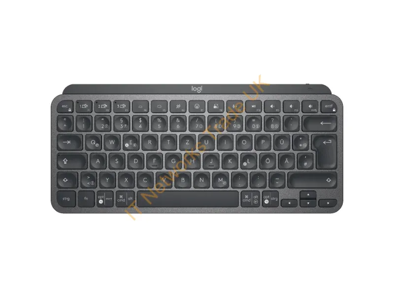 920-010479 - Keyboard Logitech MX Keys mini wireless Graphite (DE) (920-010479)