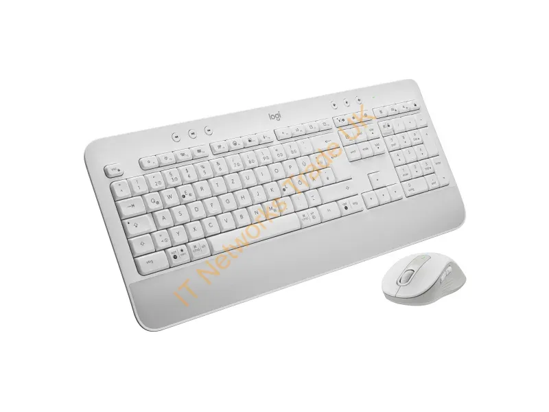 920-011022 - Keyboard & Mouse Logitech Wireless Combo MK650 white (DE) (920-011022)