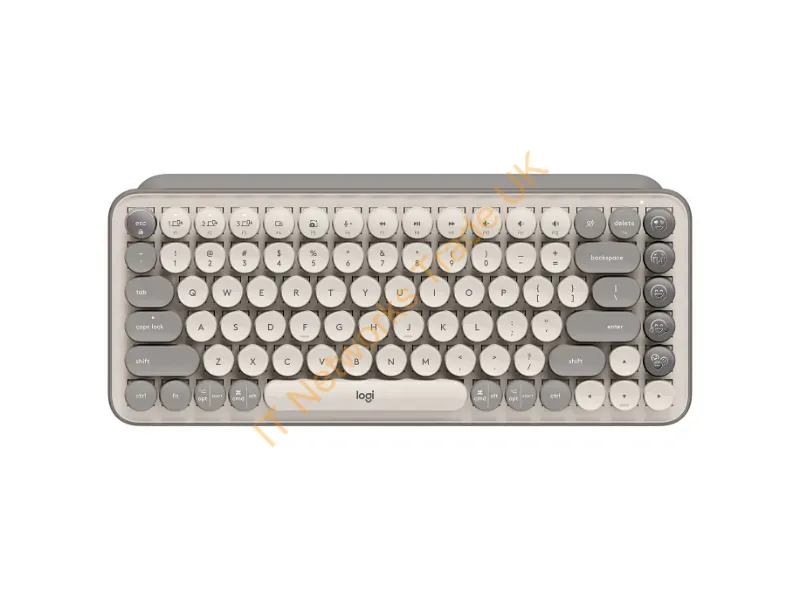 920-011232 - Logitech Pop Keys Keyboard Universal Bluetooth Qwerty English Gray