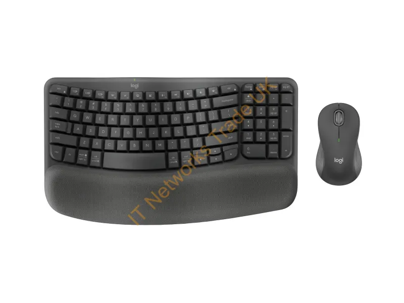 920-012059 - Logitech 920-012059 Keyboard Mouse Included Home/Office Rf Wireless + Bluetooth Qwerty English Graphite