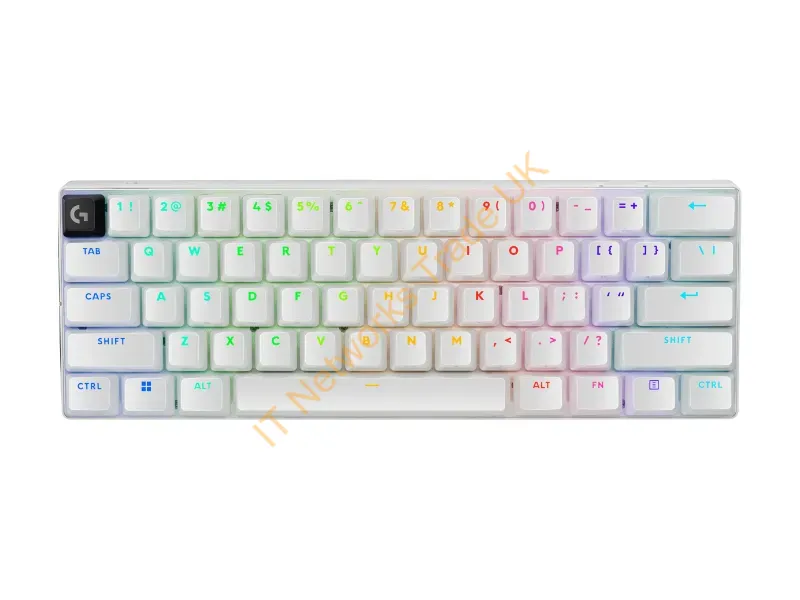 920-012169 - Logitech G 920-012169 Keyboard Gaming Rf Wireless + Bluetooth Qwerty English White
