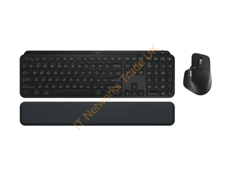 920-012274 - Logitech Mx Keys S Combo Keyboard Mouse Included Office Bluetooth Qwerty English Black