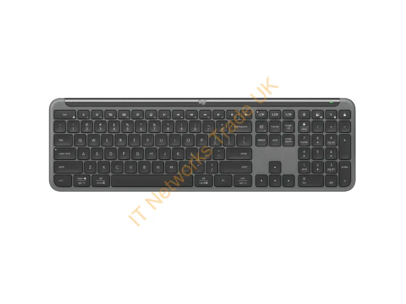 920-012424 - Logitech Signature Slim K950 Keyboard Office Rf Wireless + Bluetooth Qwerty English Graphite
