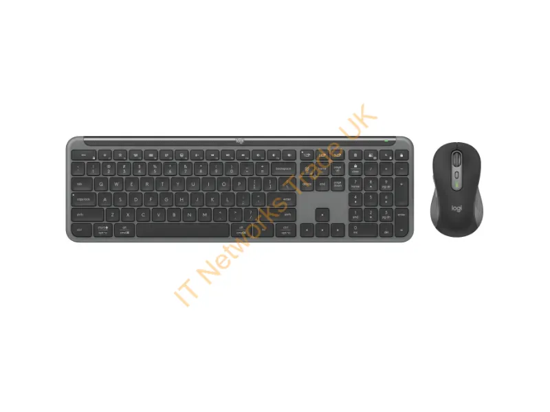 920-012425 - Logitech 920-012425 Keyboard Mouse Included Universal Rf Wireless + Bluetooth Qwerty English Graphite