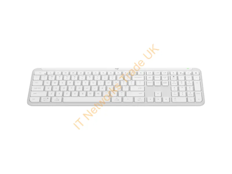 920-012429 - Logitech Signature Slim K950 Keyboard Office Rf Wireless + Bluetooth Qwerty English White