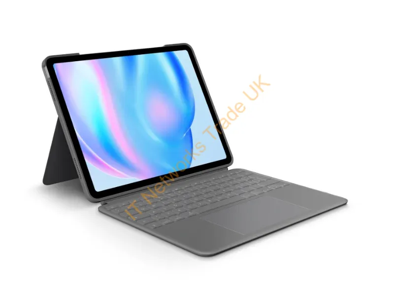 920-012611 - Keyboard & Touchpad Logitech Combo Touch for 13-inch iPad Air (DE) (920-012611)