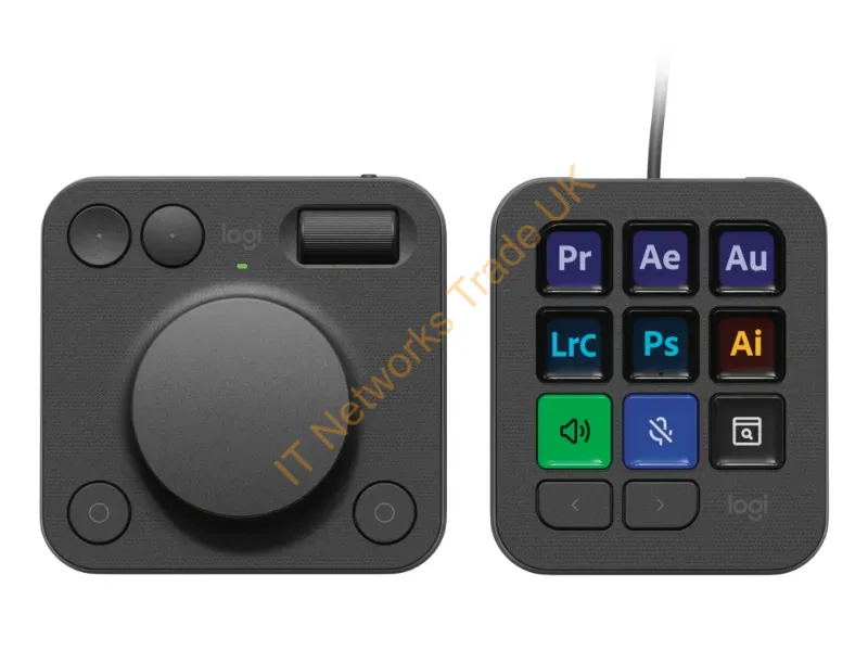 920-012660 - Logitech Mx Creative Console Keypad Bluetooth/Usb Graphite