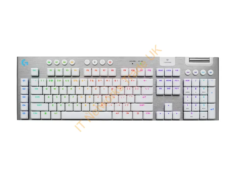 920-012685 - Logitech G 920-012685 Keyboard Gaming Rf Wireless + Bluetooth Qwerty English White