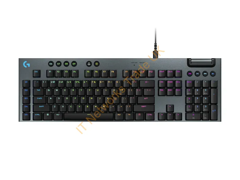 920-012937 - Logitech G 920-012937 Keyboard Gaming Usb Qwerty English Black