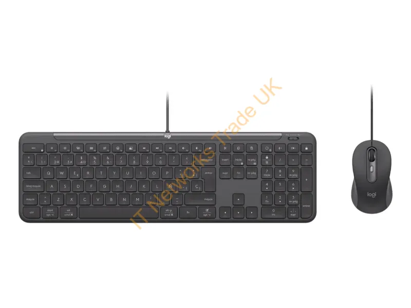 920-013343 - Logitech Signature Slim Wired Combo MK620 for