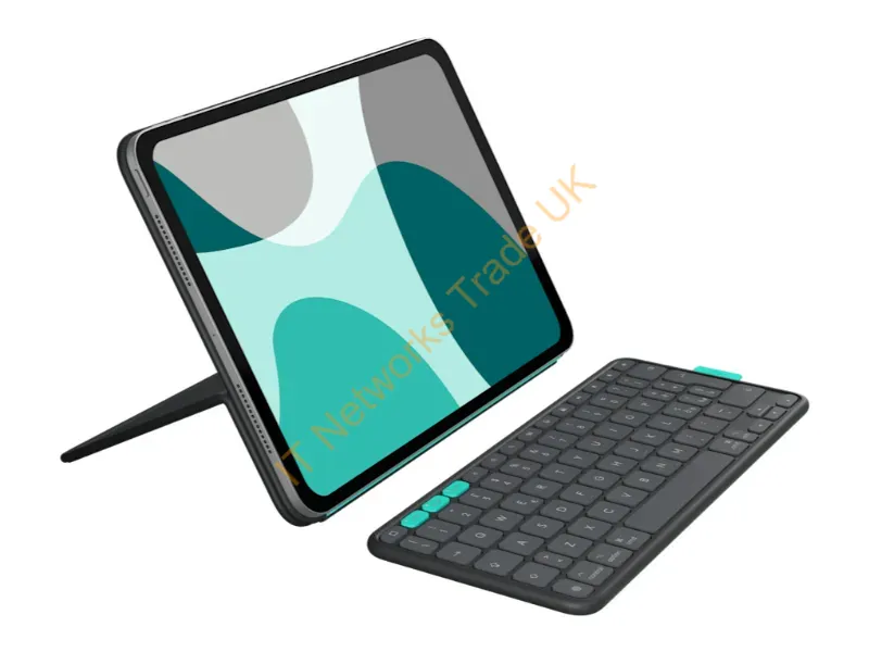 920-013369 - Logitech Flip Folio Qwerty English Bluetooth Graphite