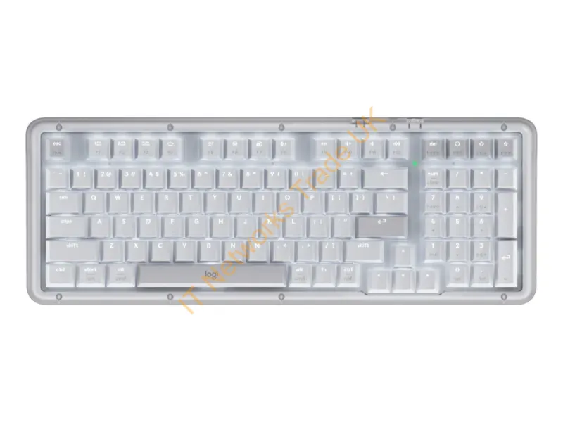 920-013576 - Logitech 920-013576 Keyboard Rf Wireless + Bluetooth English White