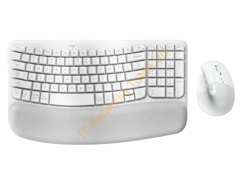 920-013611 - Logitech 920-013611 Keyboard Rf Wireless + Bluetooth English White