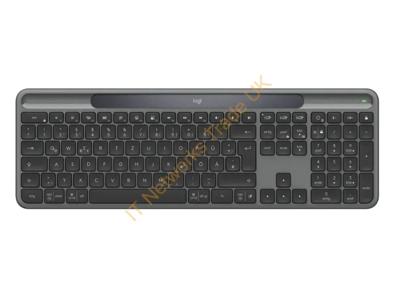 920-013757 - Keyboard Logitech K980 Signature Slim Solar+ Wireless Graphite (DE) (920-013757)
