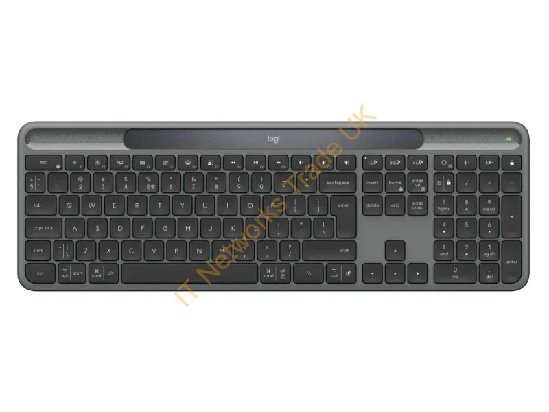 920-013764 - Keyboard Logitech K980 Signature Slim Solar+ Wireless Graphite (US) (920-013764)