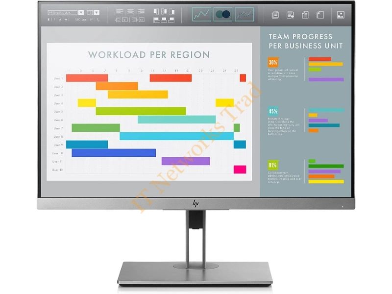 920753-001 HP EliteDisplay E243i 24-inch 1920 x 1200 TFT Active Matrix DisplayPort / HDMI / USB 3.0 / VGA  LED Monitor