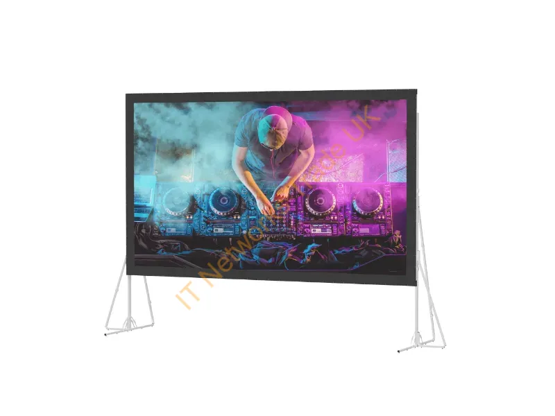 92151N - Da-Lite Heavy Duty Fast-Fold Deluxe Screen System Projection Screen 275" 16:9