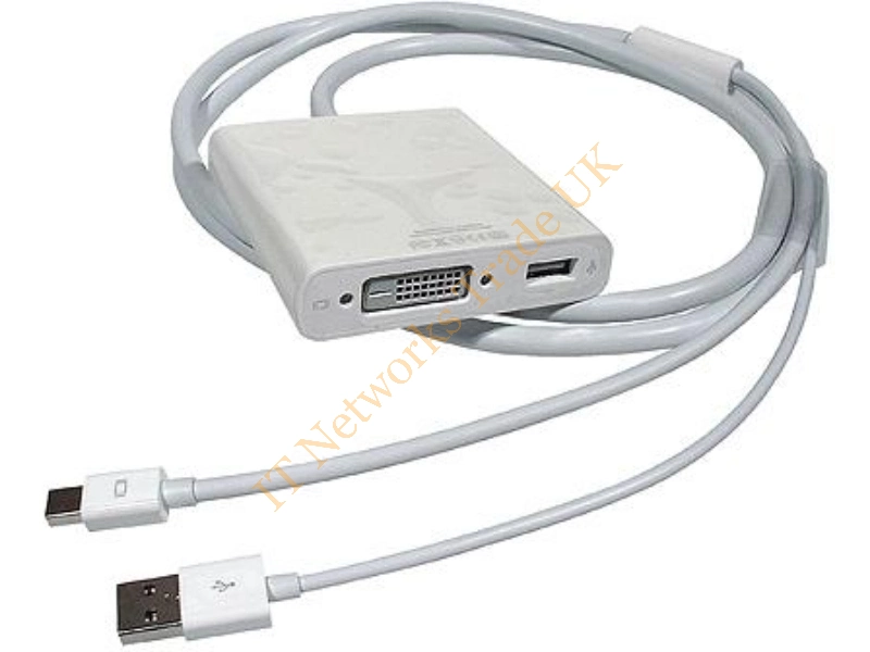 922-9444 Apple Mini DisplayPort to Dual-Link DVI Cable for iMac / MacBook / MacBook Pro