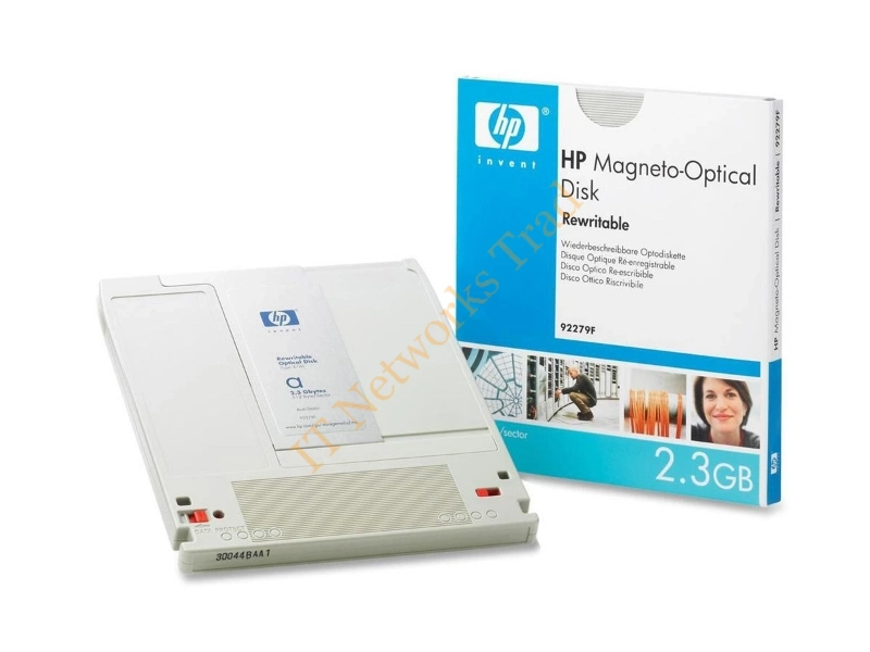 92279F HP Magento Optical Disk 5.25-inch Rewritable 512 Bytes / Sector 2.3GB Data Cartridge Tape Media Storage