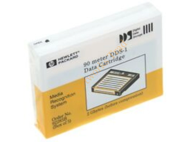 92283B HP DDS -1 Tape Cartridge DAT DDS-1 2GB (Native) / 4GB (Compressed) Tape Media Storage