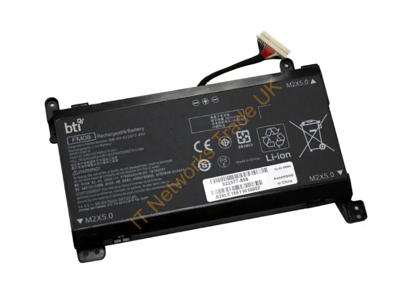 922977-855-BTI - Bti 922977-855- Industrial Rechargeable Battery Lithium-Ion (Li-Ion) 5973 Mah 14.4 V