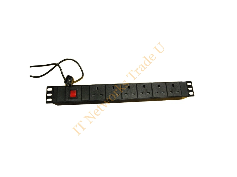 9242U - Videk 9242U 6AC outlet(s) Black power distribution unit (PDU)