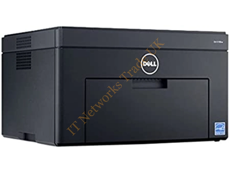 9283J Dell C1760NW 160-Sheets Tray 600 x 600 dpi 10/100 BASE-T Ethernet Port Color/Laser Wireless Printer
