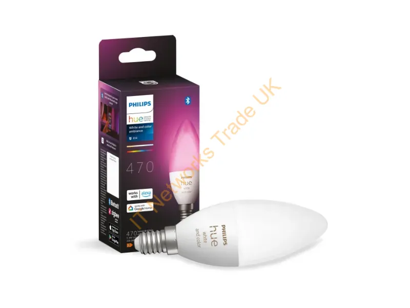 929002294204 - Philips Hue White and Colour Ambiance - LED-Lampe - Form: B39 - E14 - 4 W (Entsprechung 25 W)