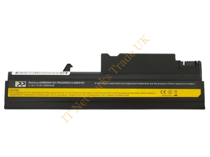 92P1089 IBM Lenovo 10.8V 4400mAh 6-Cell Li-Ion Battery for ThinkPad R50 T40 T41 T42 Series Laptop Battery