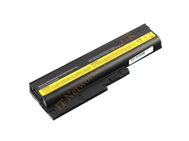 92P1140 Lenovo 10.8 V DC 5.2AH 6 Cell Li-Ion Battery for ThinkPad T R W Z SL Series Laptop Battery