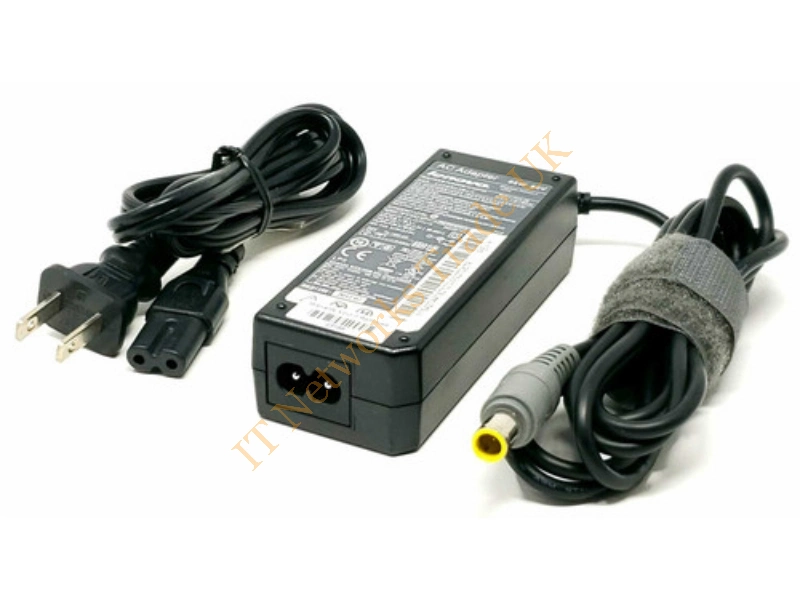 92P1158 IBM / Lenovo 65-Watts Input 100-240V AC Output 20V DC 3.25A Power Adapter for ThinkPad R60