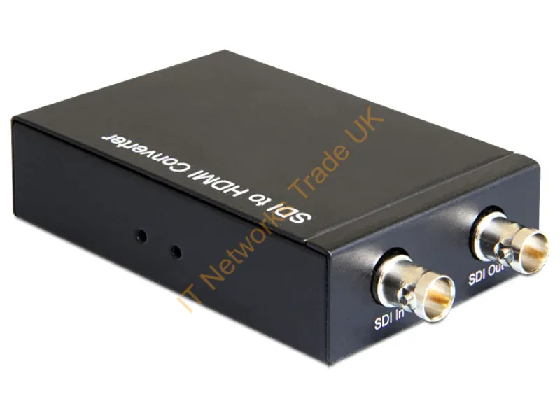 93237 - DeLOCK 93237 cable gender changer BNC BNC, HDMI-A Black