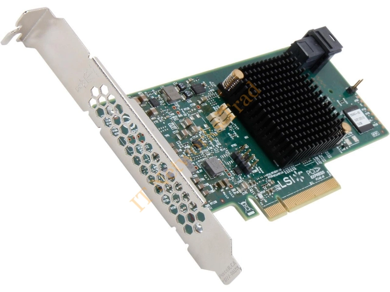 9341-4I LSI Logic 12GB/s PCI Expressxp 3.0 4-Port Internal SAS/SATA RAID Controller