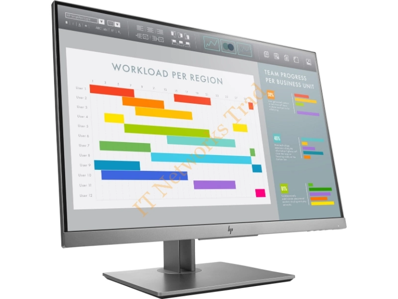 936385-001 HP EliteDisplay E243i 24-inch 1920 x 1200 TFT Active Matrix DisplayPort / HDMI / USB 3.0 / VGA  LED Monitor