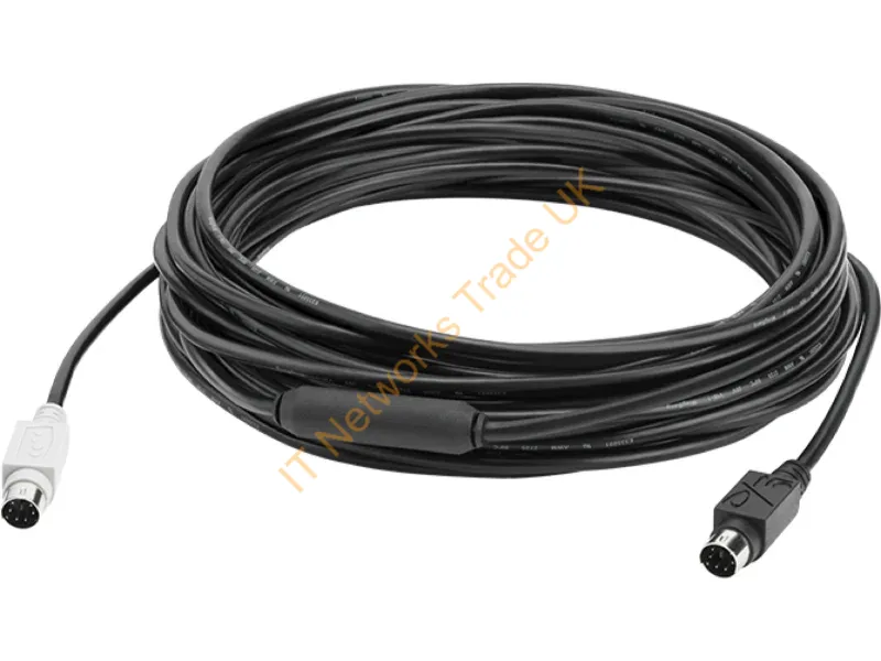 Logitech 939-001487 10m Black power cable