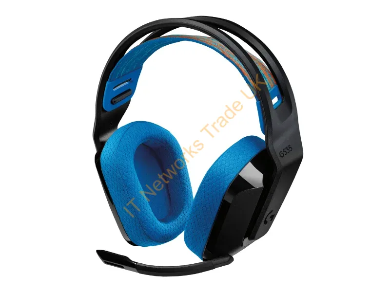 939-002219 - Logitech G G535 Headset Wireless Head-band Gaming Black, Blue