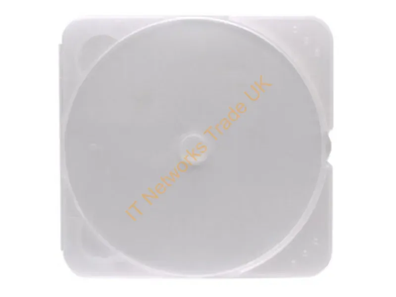 93975 - Verbatim Trimpak Clear Cases 200Pk 1 Discs White