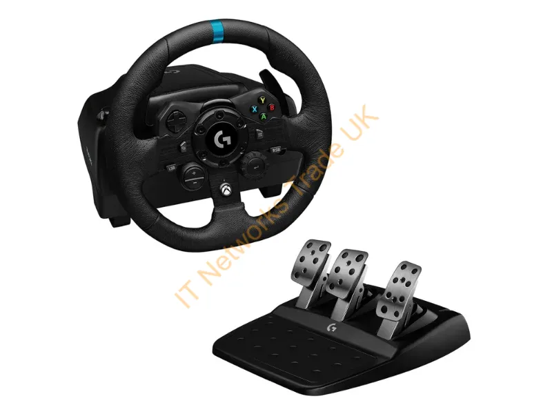 941-000158 - Logitech G G923 Racing Wheel and Pedals for Xbox X|S, Xbox One and PC