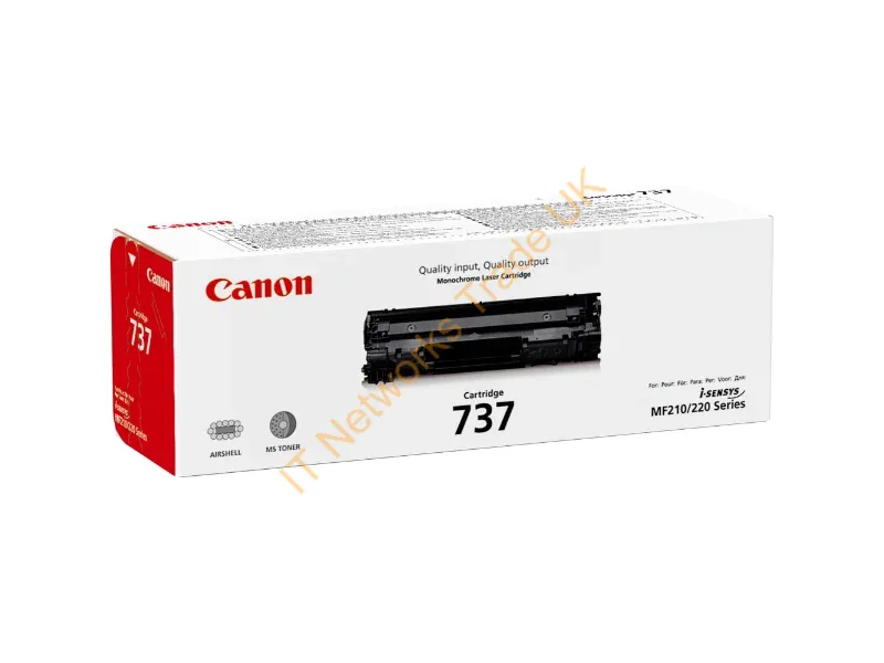 9435B002 - Canon 9435B002/737 Toner cartridge, 2.4K pages ISO/IEC 19752 for Canon LBP-151
