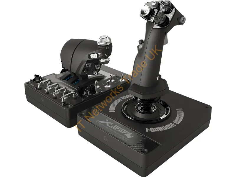 945-000058 - Logitech G 945-000058 Gaming Controller Black Usb Flight Sim Analogue Pc
