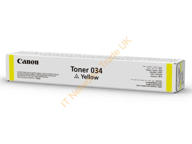 Canon 9451B001 (034) Toner yellow, 7.3K pages Accessory