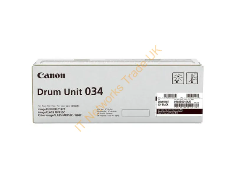 Canon 9458B001 (034) Drum kit, 32.5K pages Accessory