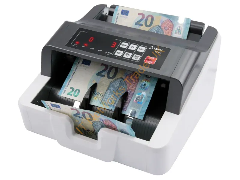 947730887 - Olympia 947730887 money counting machine Banknote counting machine Grey